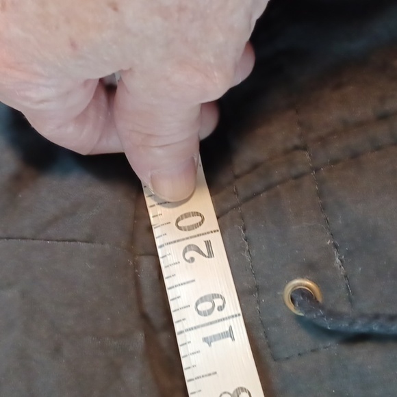 Z&I Womans‎ Black Out Door Brown Fur lined Jacket Coat Hooded  Packable S - Picture 8 of 11